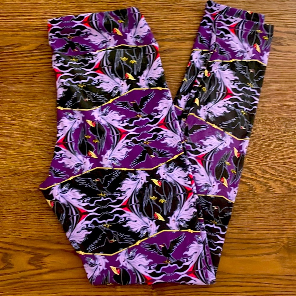 Disney Lularoe Maleficent size OS leggings